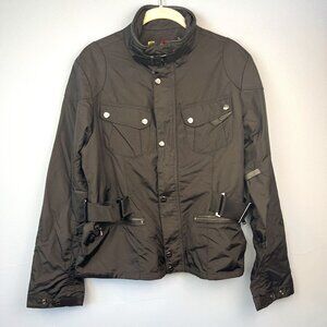 Ralph Lauren RLX Black Motorcycle Jacket Size S‎